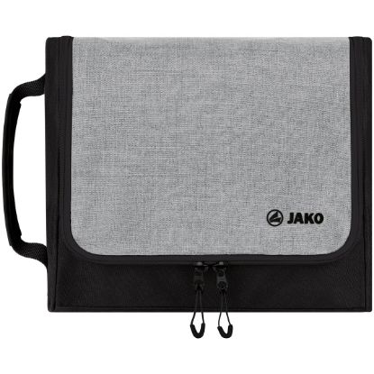 Afbeeldingen van Toilettas Challenge licht grijs gemeleerd