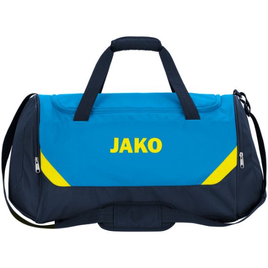 Afbeeldingen van Sporttas Iconic JAKO-blauw/marine/fluogeel
