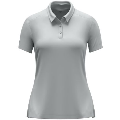 Afbeeldingen van Polo Uni damesmaten lichtgrijs